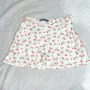 Zara Cherry Mini Skirt
